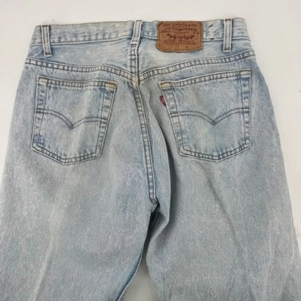 Vintage Levi's 501XX Jeans Mens 31x36‎ Light Blue Vintage Made in USA Button Fly